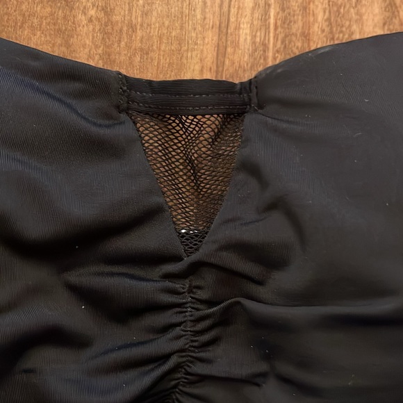 Turquoise Couture bikini top SD - Picture 2 of 4